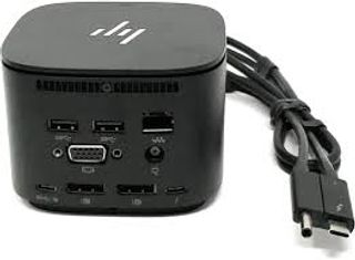 HP Thunderbolt Dock G2 with Combo Cable, Black