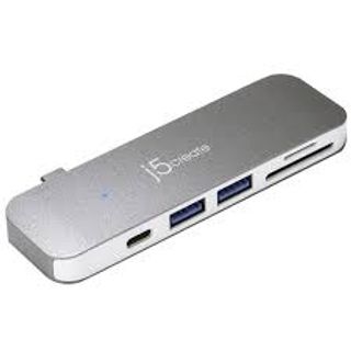 J5 CREATE Ultra Drive USB-C Mini Dock, Silver