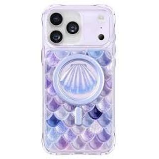 Levelo Pearl 3D IML Case for iPhone 17 Pro Max, Purple