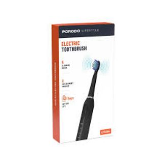 Porodo Lifestyle IPX7 Waterproof Electric Toothbrush, Black