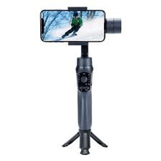Porodo Anti-Shake Gimbal with AI Tracker, Black