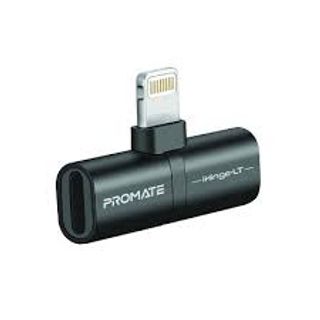 PROMATE 2IN1 Lightning Connect IHINGE-LT, Black
