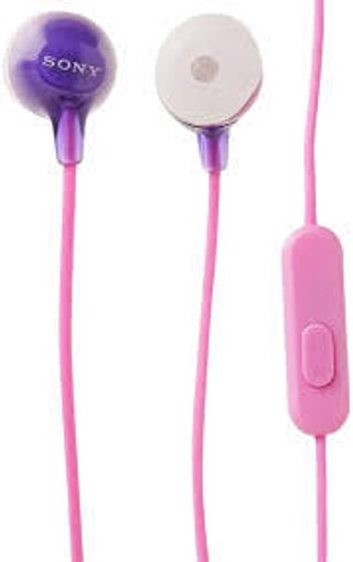 Sony Violet Earbud with Mic