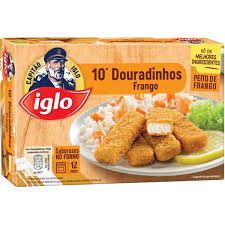 Douradinhos De Frango Iglo 250 G Cong 10 Un