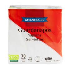 Guardanapo Folha Tripla Amanhecer Branco 33x33 70 Un