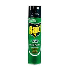 Insecticida Aerossol Raid Casa E Plantas 400 Ml