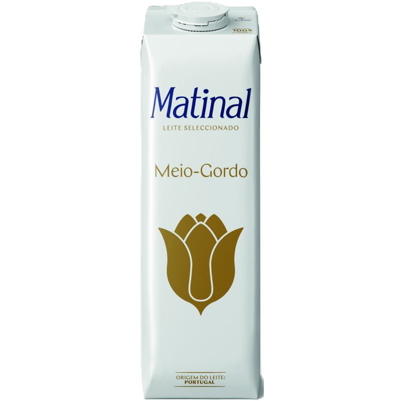 Leite Uht Matinal Meio Gordo 1 Lt