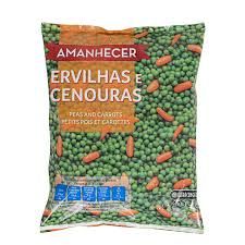 Mistura De Vegetais Ervilhas E Cenouras Amanhecer Cong 400 G