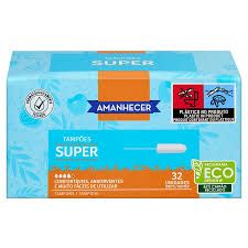 Tampão Sem Aplicador Amanhecer Super 32 Un