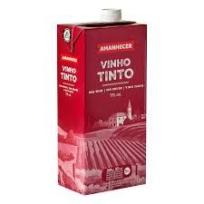 Vinho Tinto Amanhecer Tetra 1 Lt