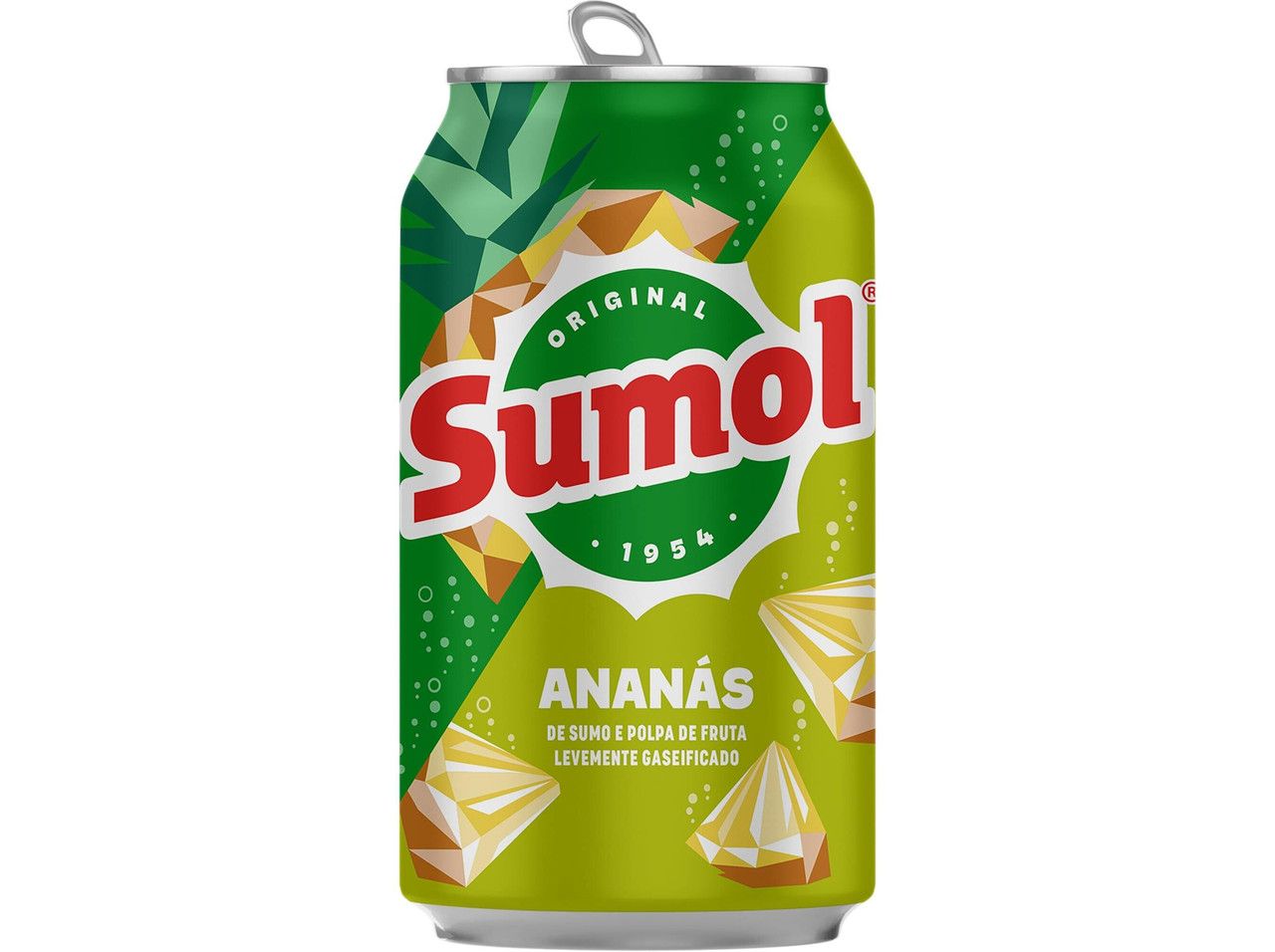 Refrigerante Com Gás Sumol Ananás Lata 33 Cl
