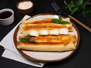 Млинці З Солодким Сиром