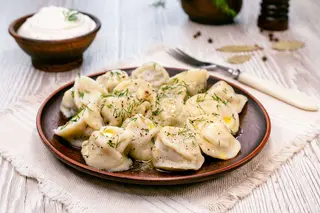 Пельмені З Бараниною (чорні)
