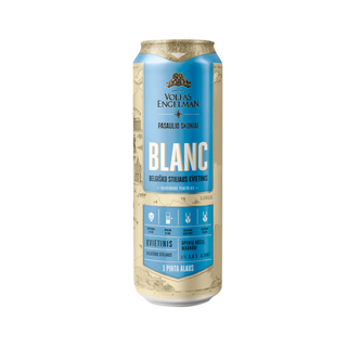 Пиво 0,568л Volfas Engelman BLANC світле нефільтроване 5%
