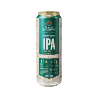 Пиво Volfas Engelman Ipa світле нефільтроване 6% 568 мл