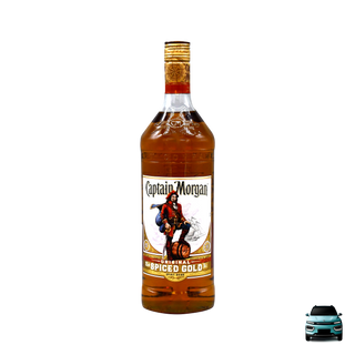 Captain Morgan Spiced Gold 1 L 35 % - Რომი Კაპიტან Მორგანი Სფაისდ Გოლდი