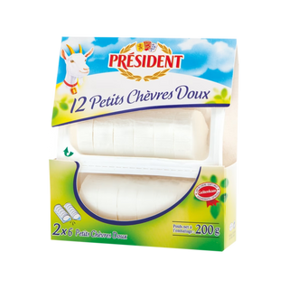 Président Medallones Queso de Cabra 2x100g