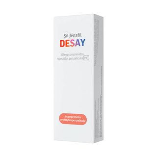 Sildenafil Desay 50 Mg 4 Comp. Revest. Por Pel.