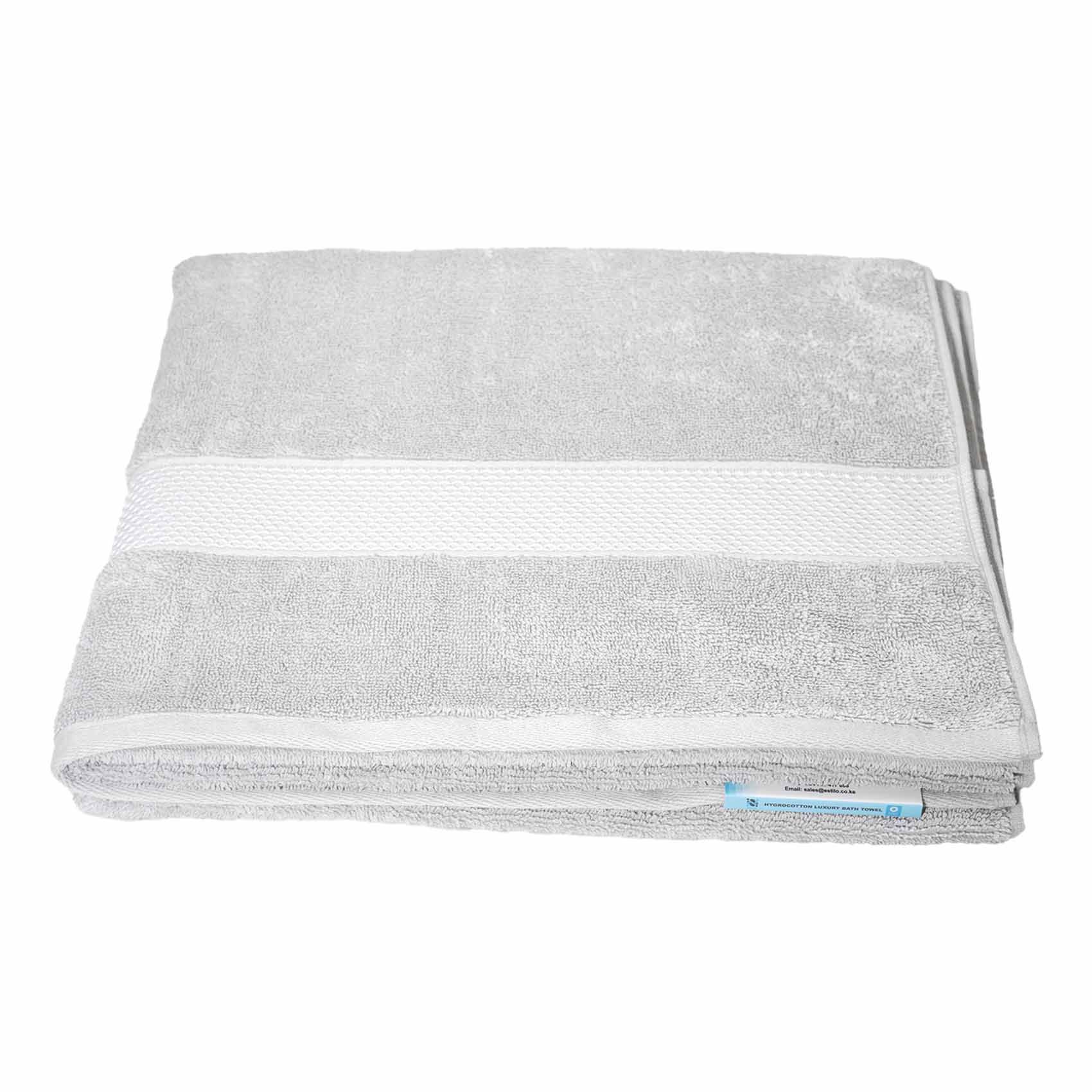 Estilo Hygro Bath Towel Grey 76X152