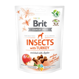 BRIT Curcan şi Mere Crounchy Snack pour chiens, 200g