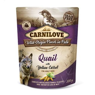 CARNILOVE PRZEPIÓRKA, MARCHEW SASZETKA 300G