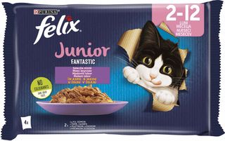 Felix Fantastic Pouch pour les chatons Poulet 4x85g