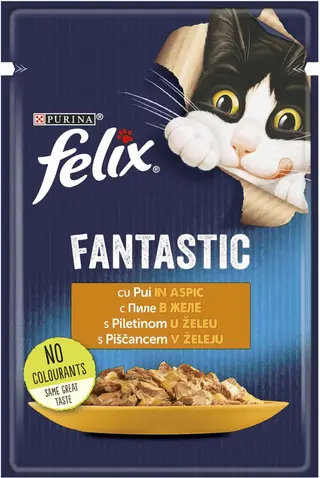FELIX MOKRA MAČKA FANTASTIC PILETINA 85G
