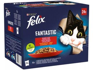 FELIX Fantastic, odabrani okusi sela, multipack 24x85g