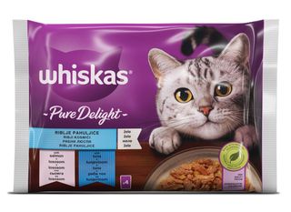 Hrana Za Mačke 4X85G Whiskas Riba Pd