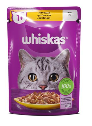 Whiskas Poulet Wet Sauce 85g