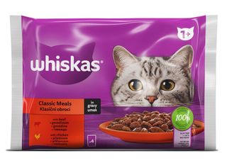 Vrećica Klasični Izbor 1+ 4x85 g Whiskas