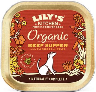 Lily’s Kitchen Organic Ternera Tarrina para perros - Pack   150 g