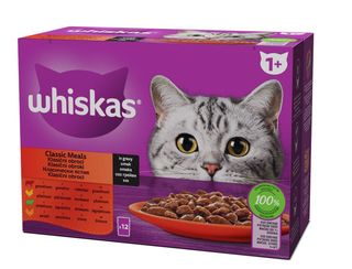 WHISKAS Vrećice Multipack Klasični izbor 12x85g