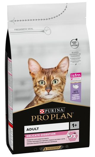PRO PLAN Delicate Digestion, bogato puretinom, 1,5kg