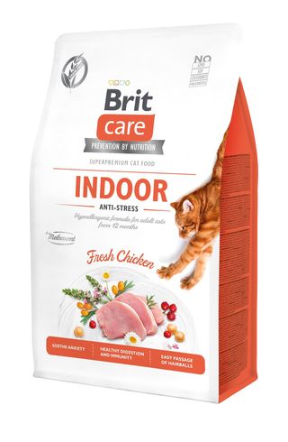 Brit Care Grain Free Indoor Anti Stress 2kg