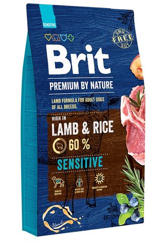 BRIT Premium by Nature Sensitive jagnięcina 15kg