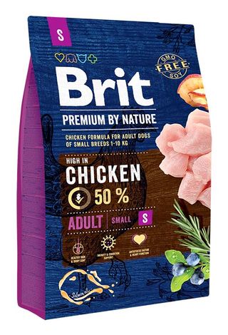 "Brit Premium by Nature Adult S 3 kg"