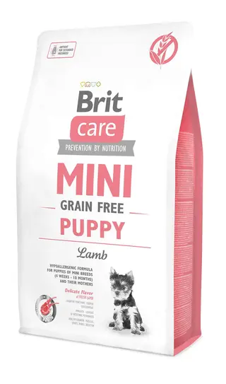 Brit Care Mini karma dla szczeniąt bez zbóż z jagnięciną, 2 kg