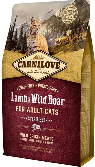 Carnilove Sterilsed Agneau 2Kg