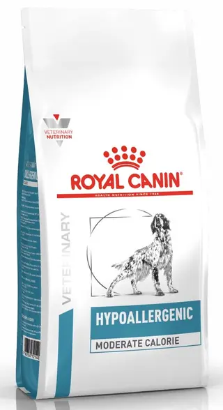 1.5 KG Royal Canin Veterinary Hypoallergenic Moderate Calorie pienso para perros