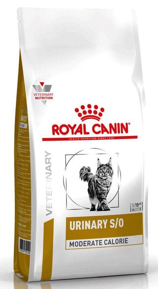 Royal Canin Veterinary Urinary Moderate Calorie ração para gatos - 1.5KG