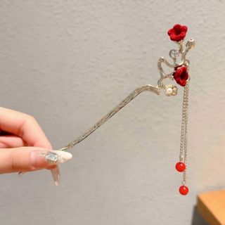 Estetični Štapići za Kosu sa Cvijetnim Motivima i Visuljcima