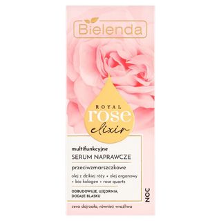 Bielenda Royal Rose Elixir Multifunkcyjne serum naprawcze noc 30 ml