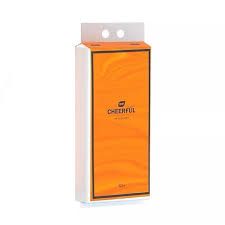 BOTARE CHEERFUL Orange Facial Tissue, 90 Sheets