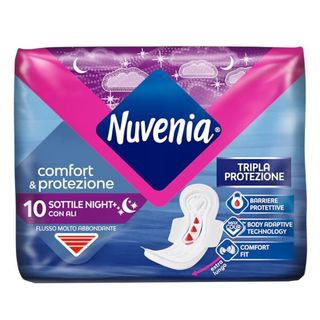 Nuvenia comfort & protezione Sottile Goodnight+ con Ali 10 pz