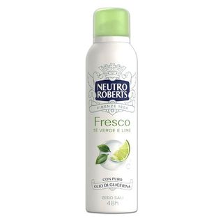 Neutro Roberts Deodorante Spray Fresco Tè Verde e Lime 150ml