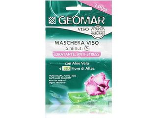 Geomar Viso Maschera Viso Idratante, Anti-Stress 2 X 7,5 Ml