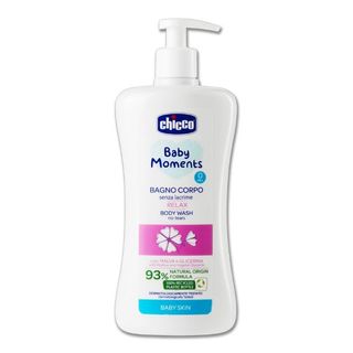 Chicco: Гель-пена для купания "Baby moments" без слез с экстрактом мальвы 500 мл 0м+