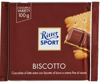 Ritter Sport Petit Beurre à La Crème De Cacao 100g