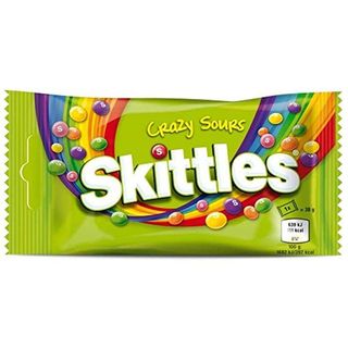 Bombon Crazy Sour 38 g Skittle